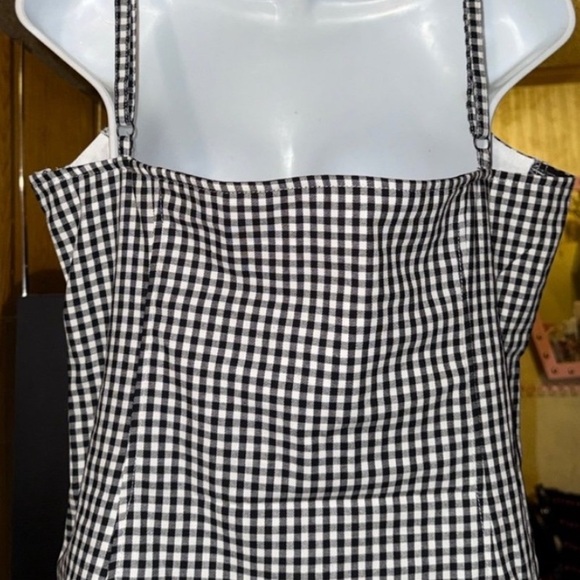 Sugar Thrillz Dolls Kill ‘LOVE SPARK’ Gingham Belt Dress M NWT - Picture 3 of 5
